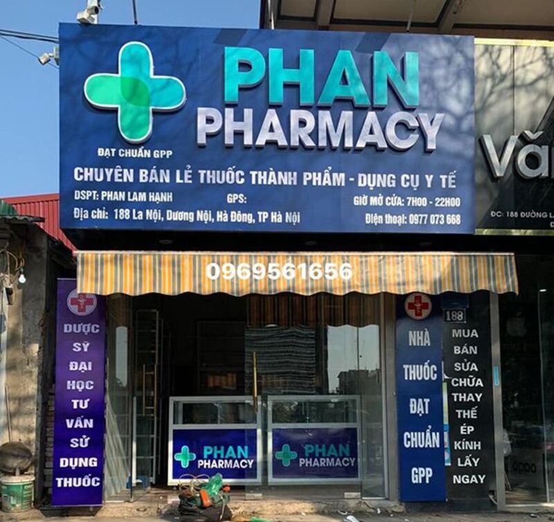 Mẫu Biển Hiệu Nhà Thuốc Đẹp Năm 2026