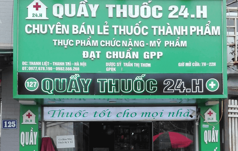 Mẫu Biển Hiệu Nhà Thuốc Đẹp Năm 2026