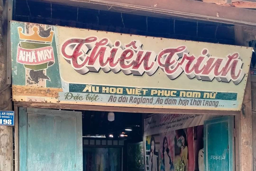 Thi Công Bảng Hiệu Vintage Đẹp