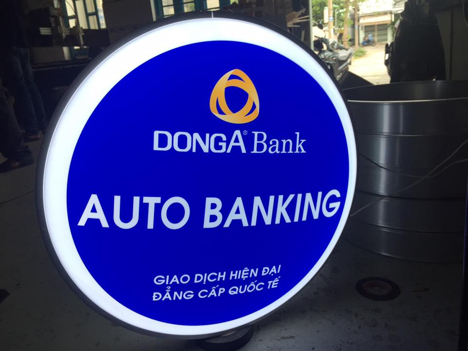 Thi Công Biển Hút Nổi Tròn Đẹp