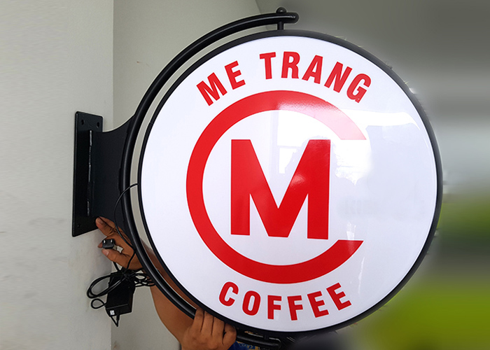 Thi Công Biển Hút Nổi Mica Đẹp