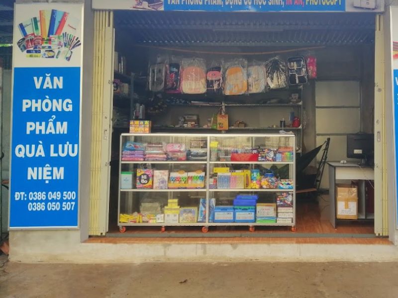 Thiết Kế Bảng Hiệu Văn Phòng Phẩm Đẹp