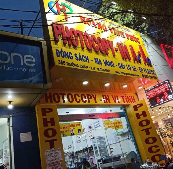 Mẫu Bảng Hiệu Văn Phòng Phẩm Đẹp