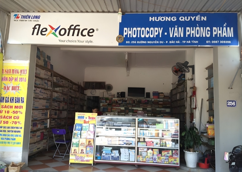 Mẫu Bảng Hiệu Văn Phòng Phẩm Đẹp