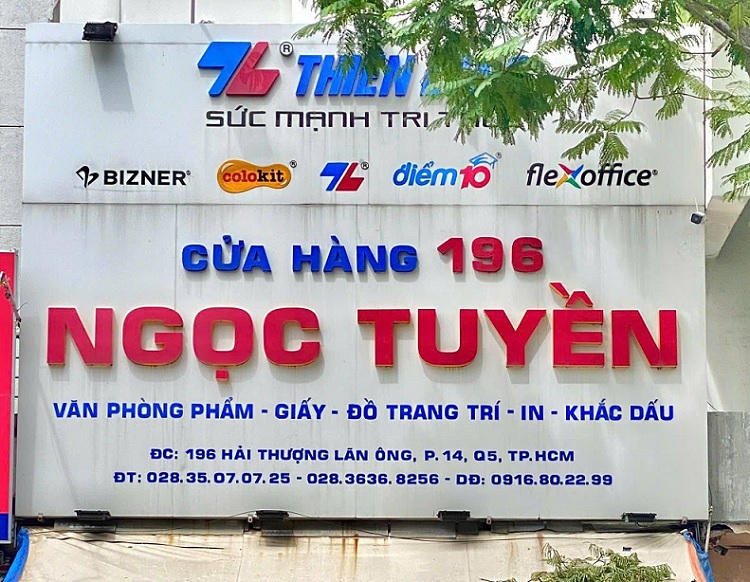 Mẫu Bảng Hiệu Văn Phòng Phẩm Đẹp Năm 2026