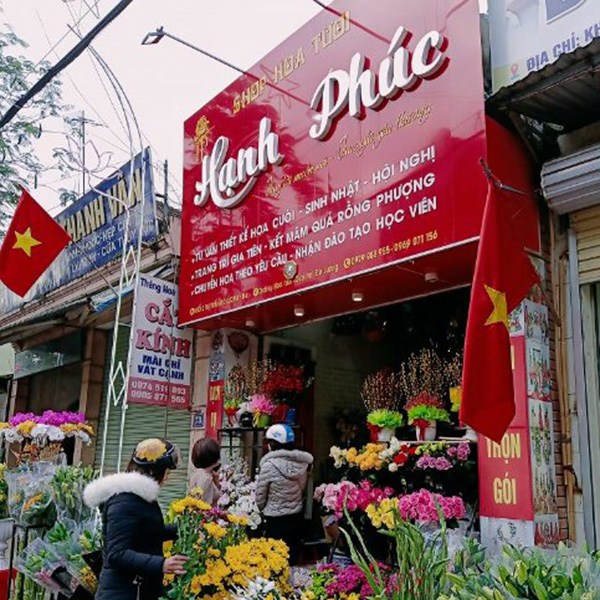 Mẫu Bảng Hiệu Shop Hoa Đẹp
