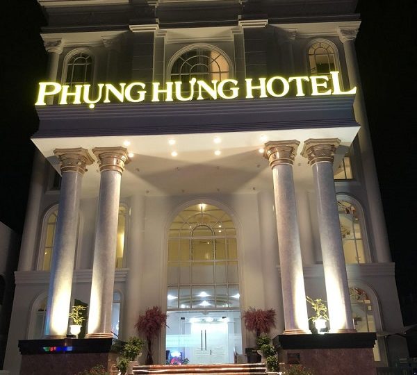 Thiết Kế Bảng Tên Khách Sạn Đẹp