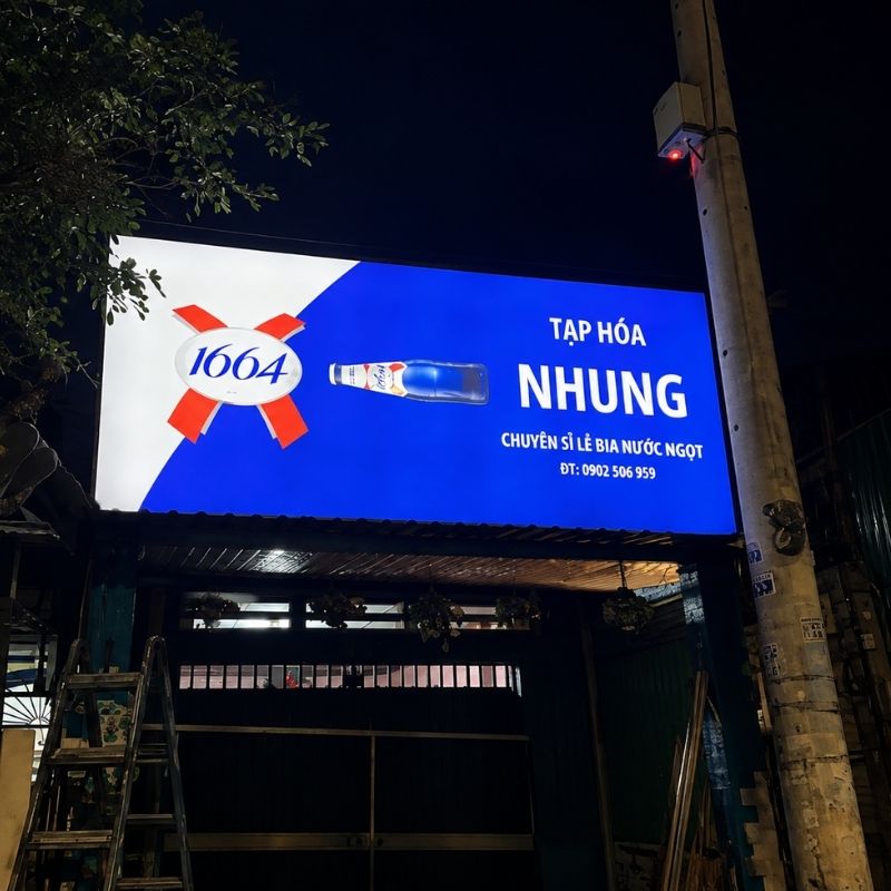 Mẫu Bảng Hiệu Tiệm Tạp Hóa Đẹp