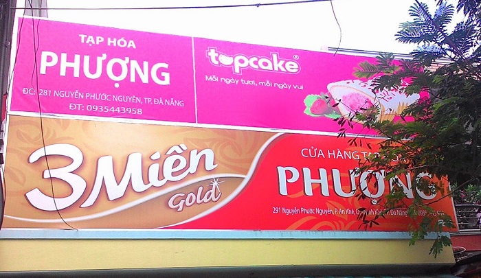 Mẫu Bảng Hiệu Tiệm Tạp Hóa Đẹp