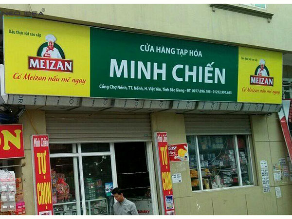 Mẫu Bảng Hiệu Tiệm Tạp Hóa Đẹp Năm 2026