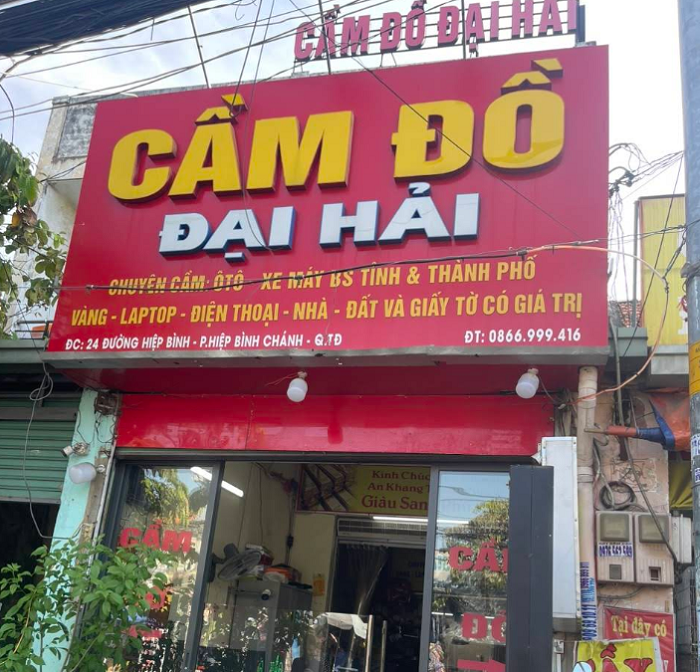 Biển Hiệu Cầm Đồ Đẹp