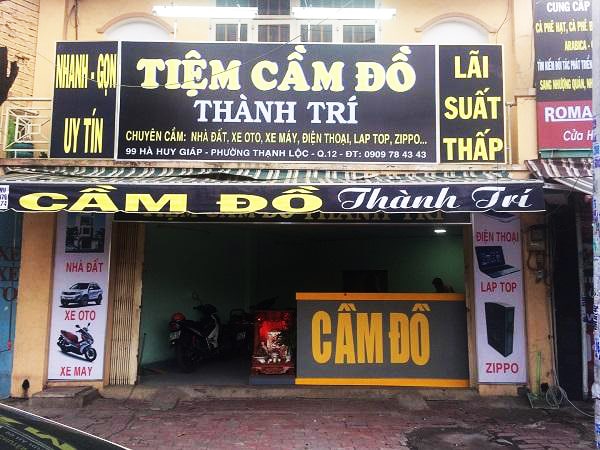 Biển Hiệu Cầm Đồ Đẹp