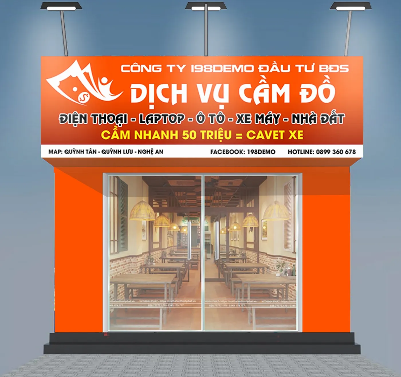 Thiết Kế Biển Hiệu Cầm Đồ Đẹp