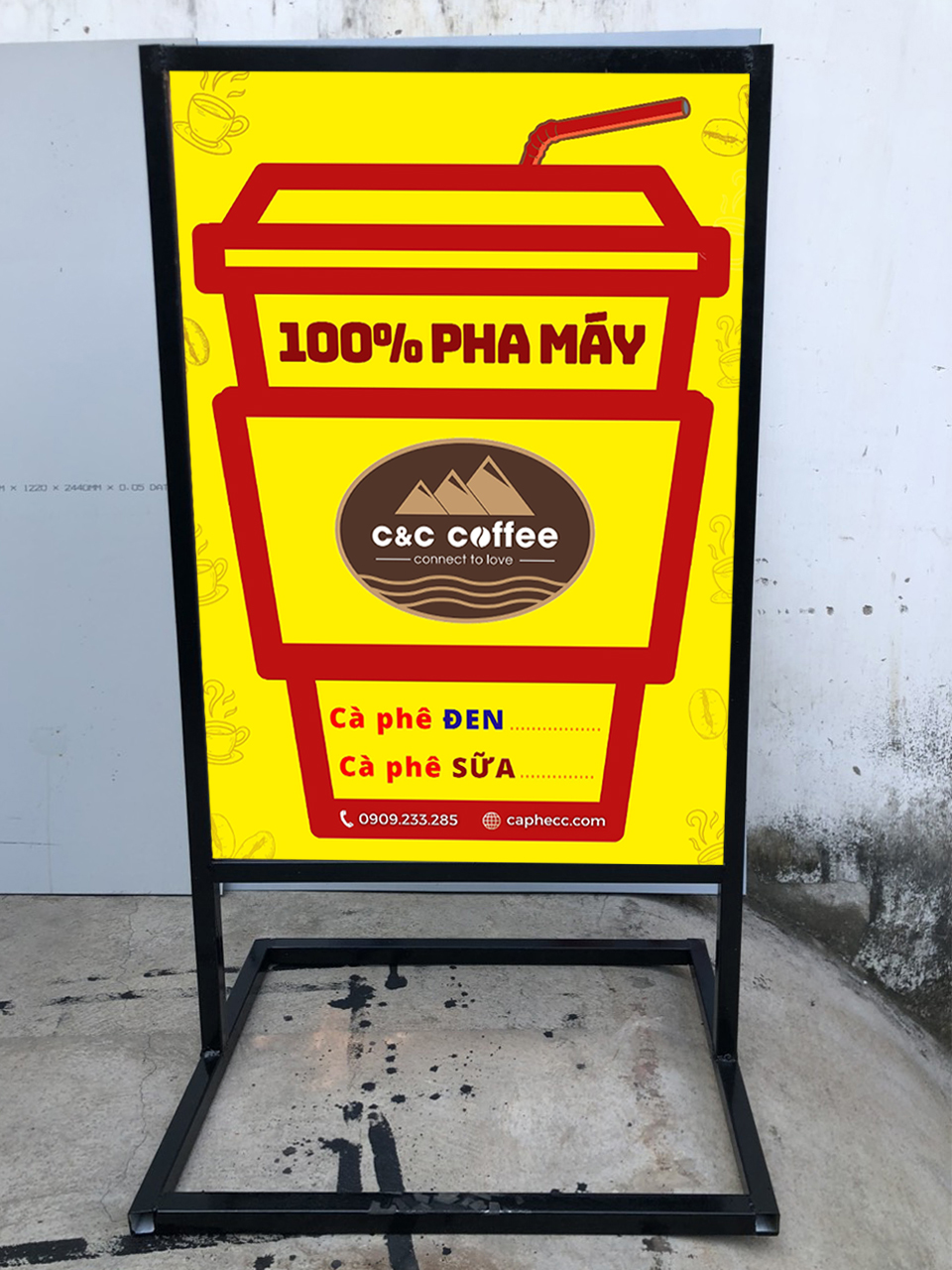 Mẫu Bảng Hiệu Cà Phê Đẹp Năm 2026