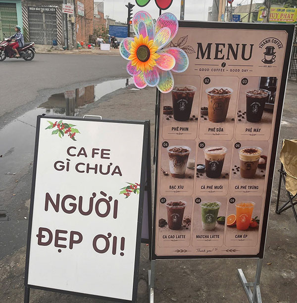 Mẫu Bảng Hiệu Cà Phê Đẹp Năm 2026