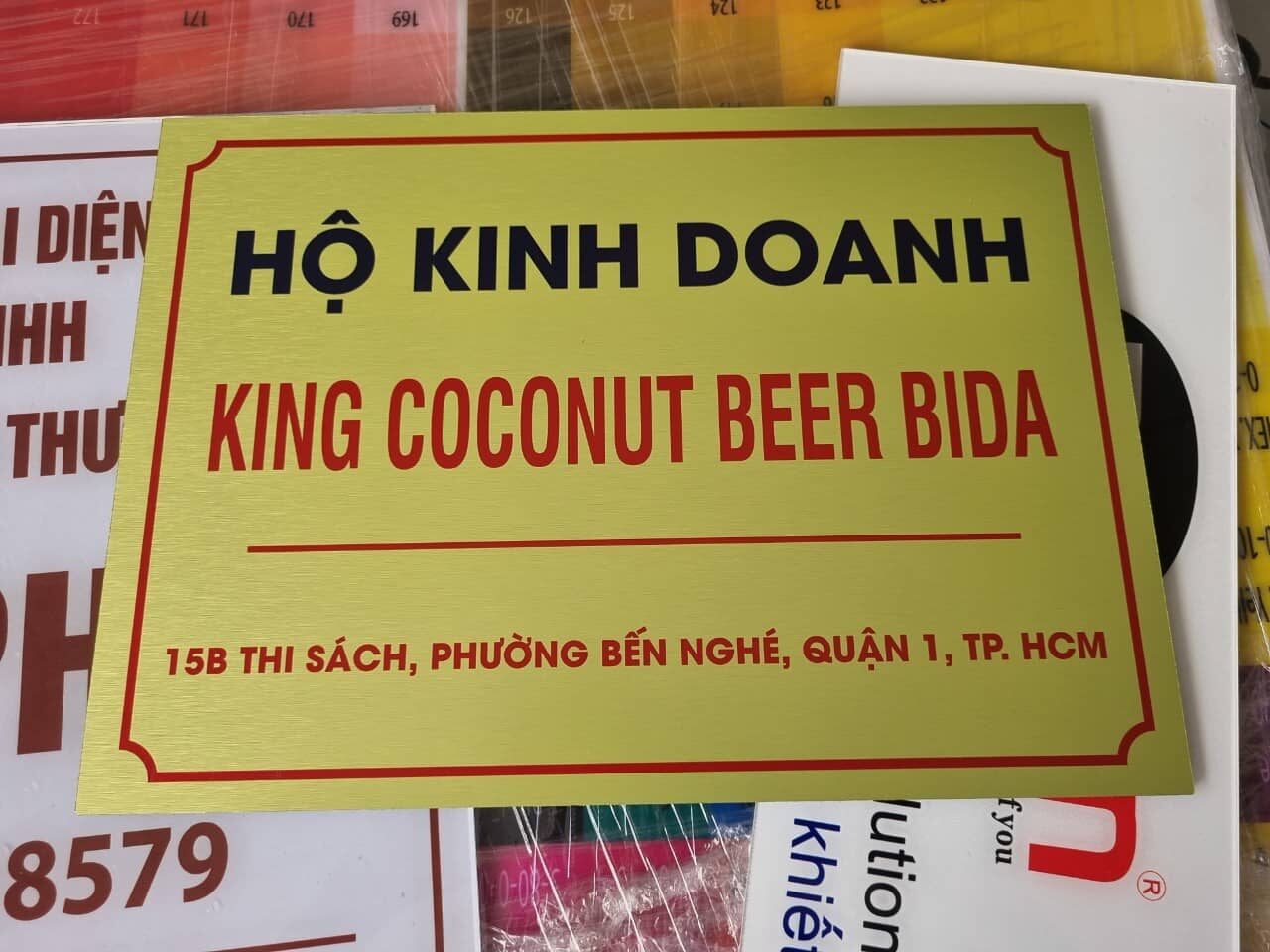 Bảng Hiệu Kinh Doanh Tại TP.HCM