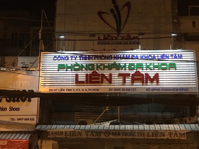 Bảng Hiệu Lam Nhôm