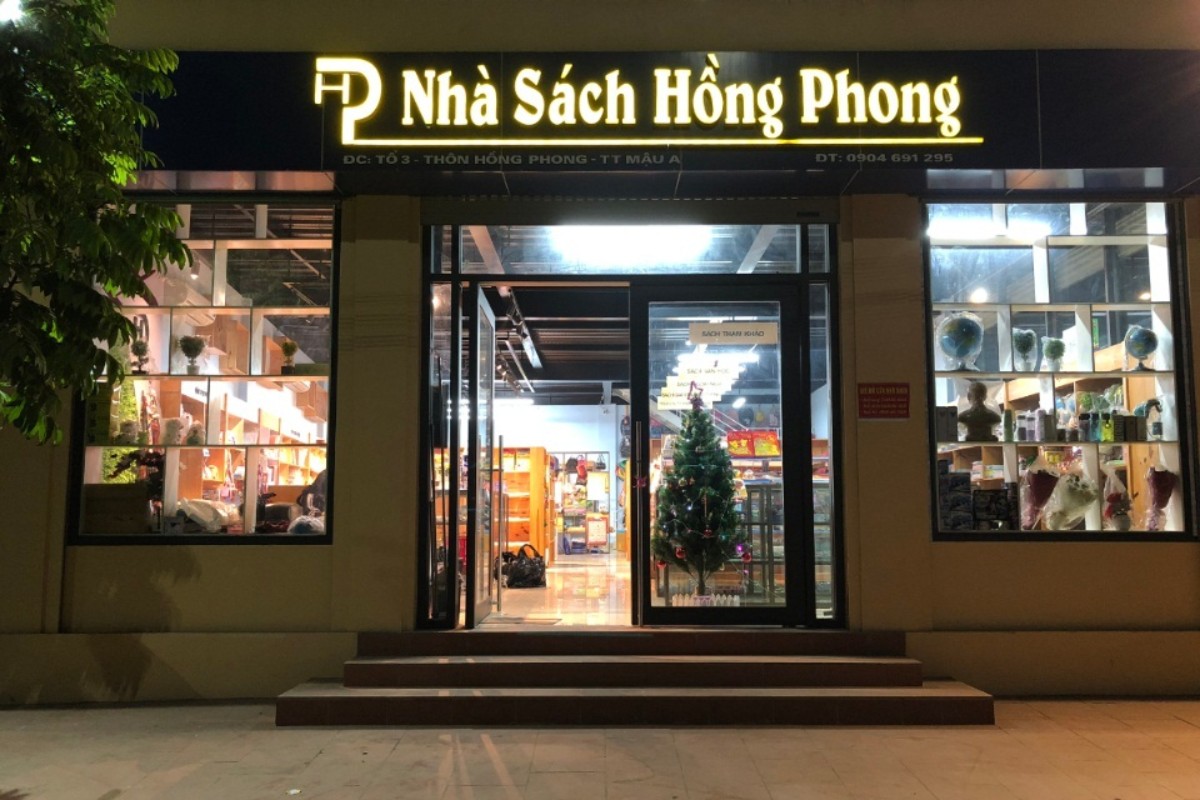 Bảng Hiệu Nhà Sách