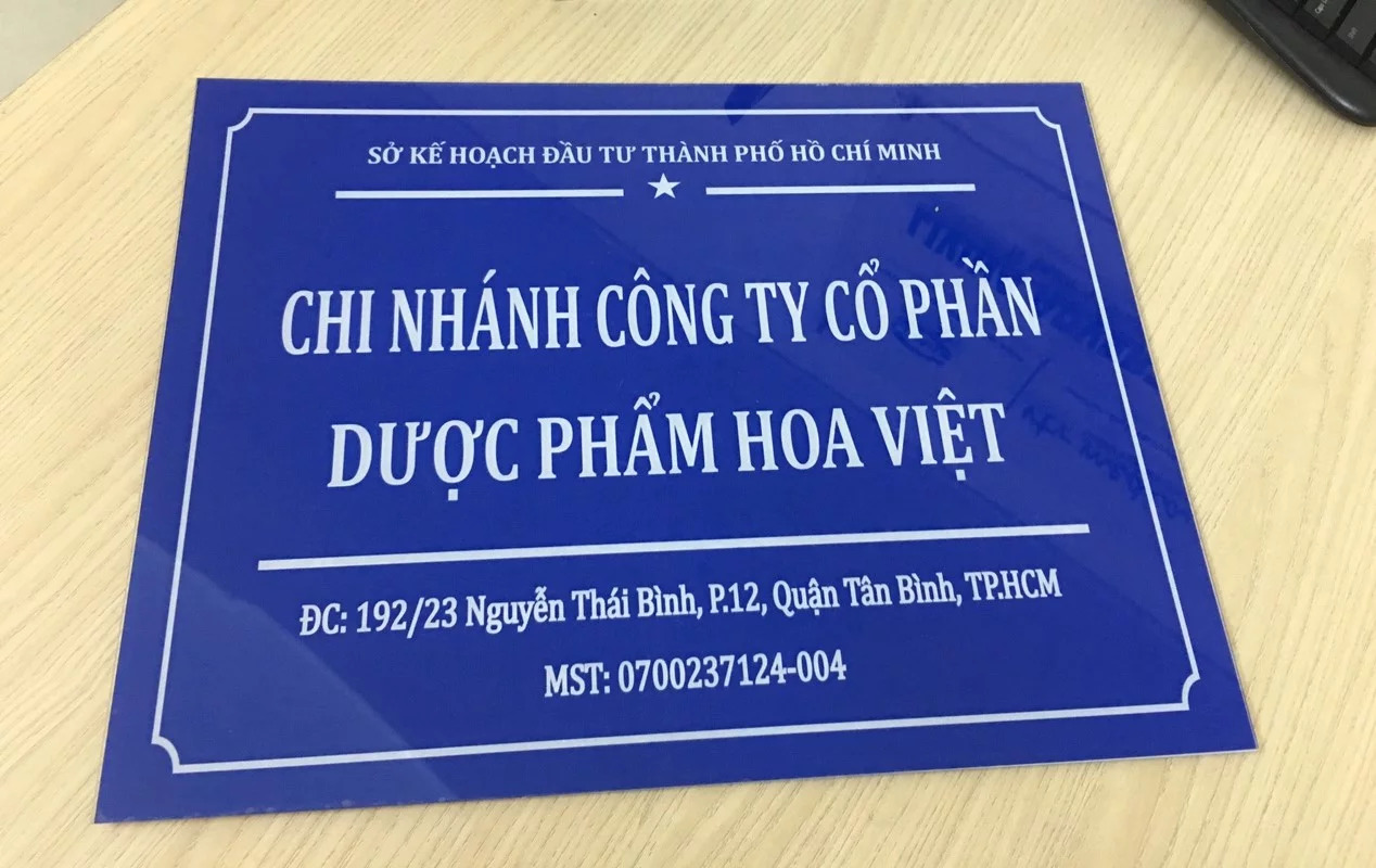 Bảng Mica Quảng Cáo
