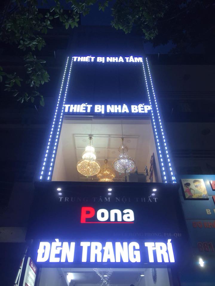 Thiết kế bảng hiệu đèn LED