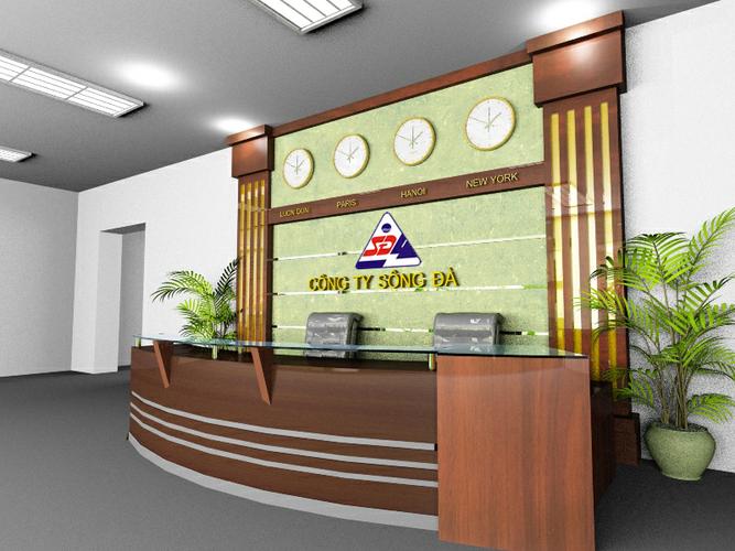 Mẫu background công ty đẹp