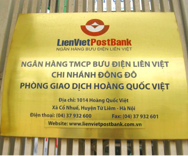 Bảng hiệu inox ăn mòn