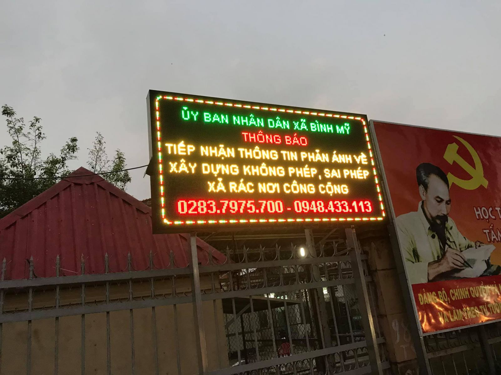 Bảng quảng cáo LED ma trận
