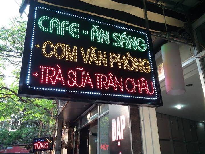 Các loại biển hiệu quảng cáo phổ biến hiện nay