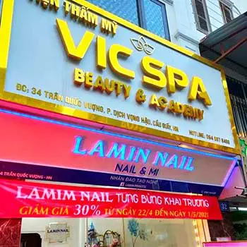 Biển quảng cáo spa