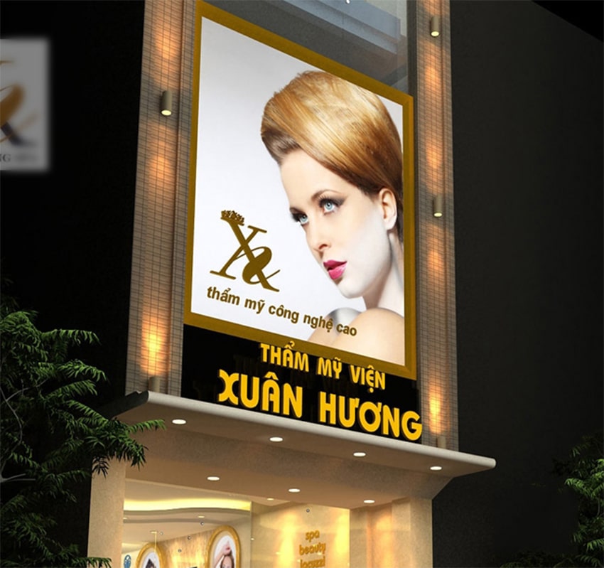 Biển quảng cáo spa