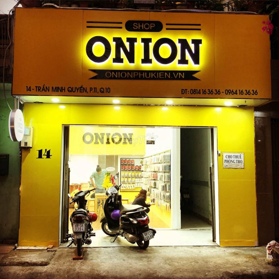 Bảng hiệu shop phụ kiện