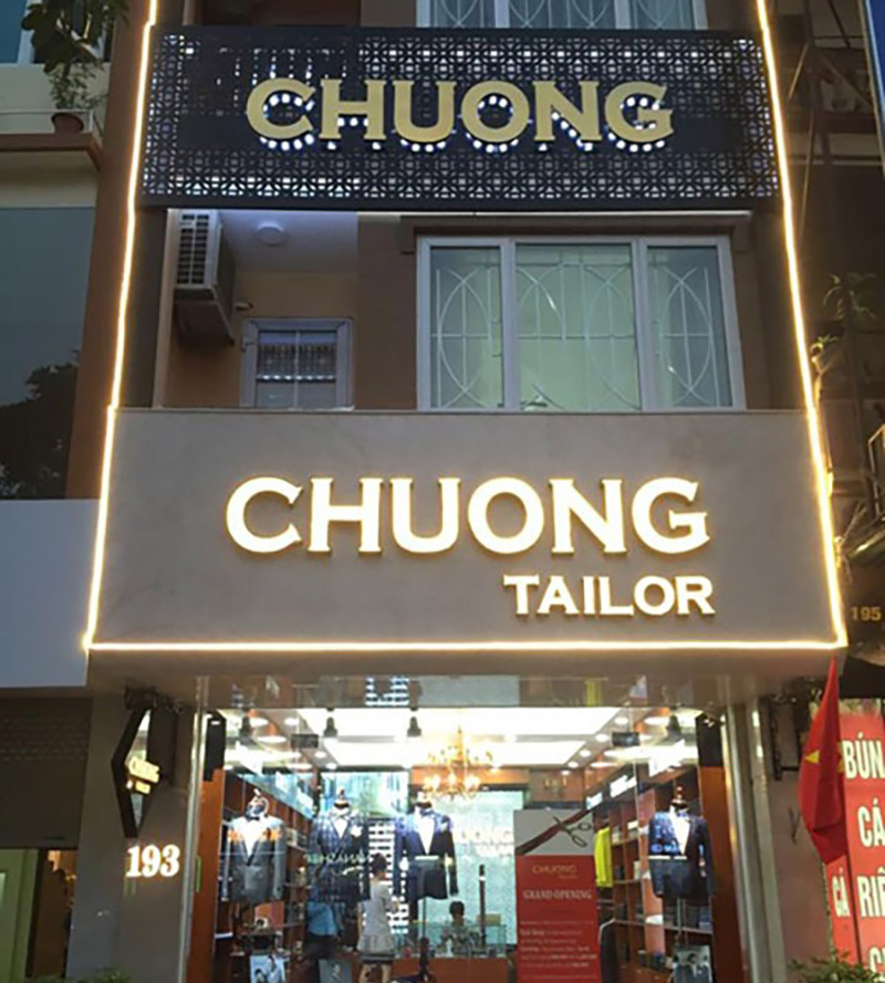 Biển quảng cáo nhà may