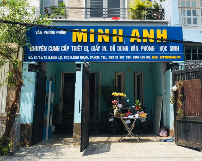 Biển quảng cáo văn phòng phẩm