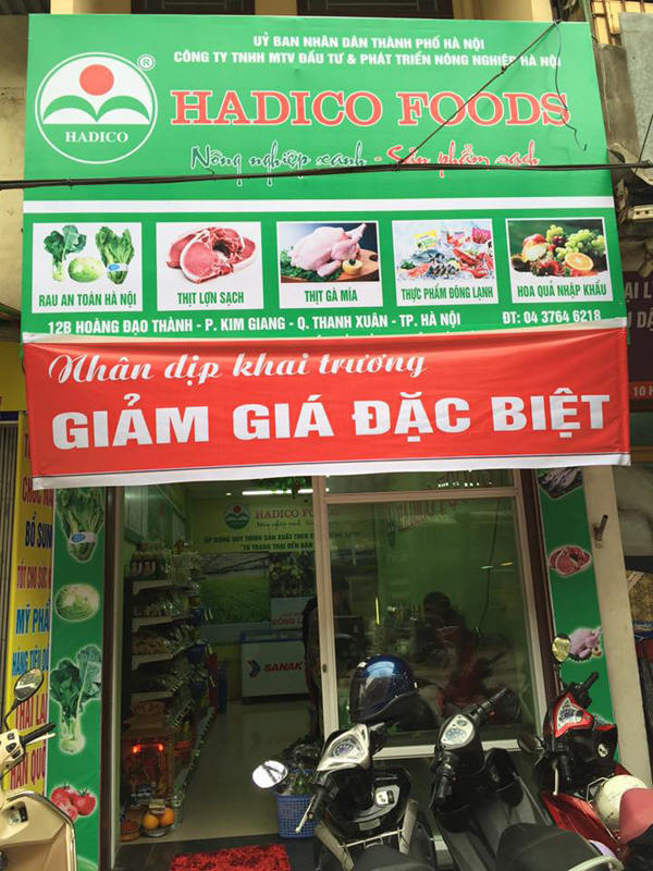 Mẫu biển quảng cáo hoa quả
