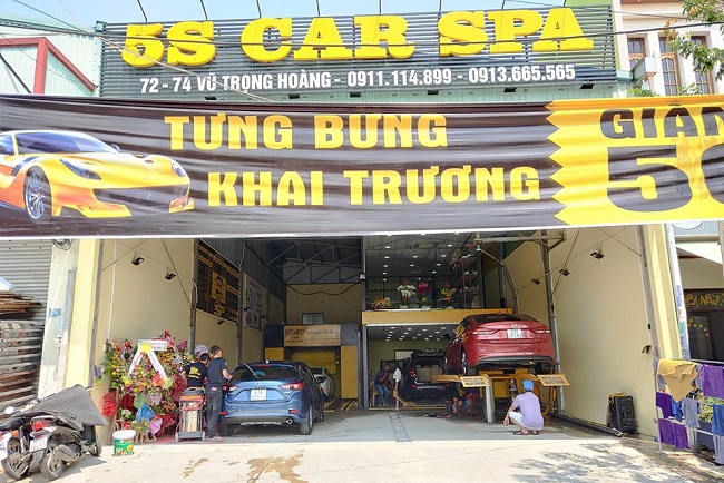 100 Mẫu Bảng Hiệu Tiệm Rửa Xe Đẹp