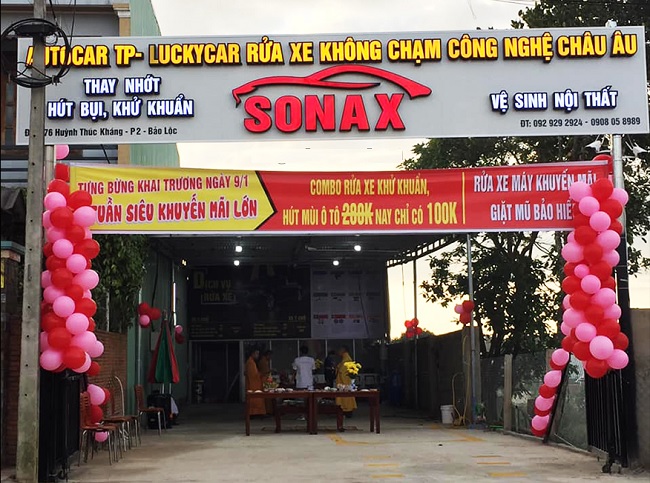 100 Mẫu Bảng Hiệu Tiệm Rửa Xe Đẹp