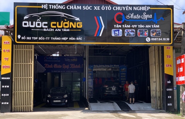 100 Mẫu Bảng Hiệu Tiệm Rửa Xe Đẹp