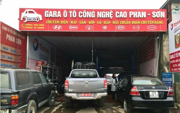 100 Mẫu bảng hiệu gara ô tô đẹp năm 2025
