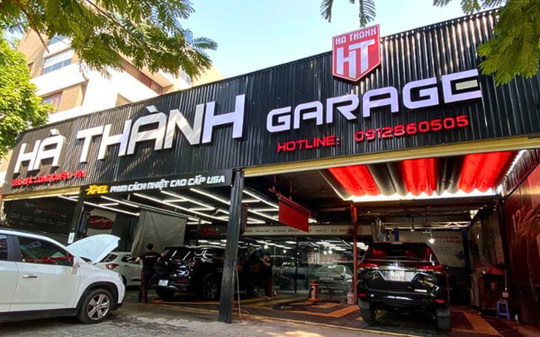 100 Mẫu bảng hiệu gara ô tô đẹp năm 2025