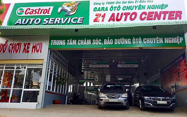 100 Mẫu bảng hiệu gara ô tô đẹp năm 2025