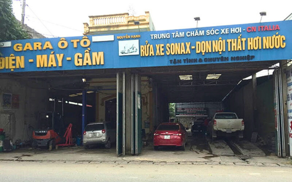 100 Mẫu bảng hiệu gara ô tô đẹp năm 2025