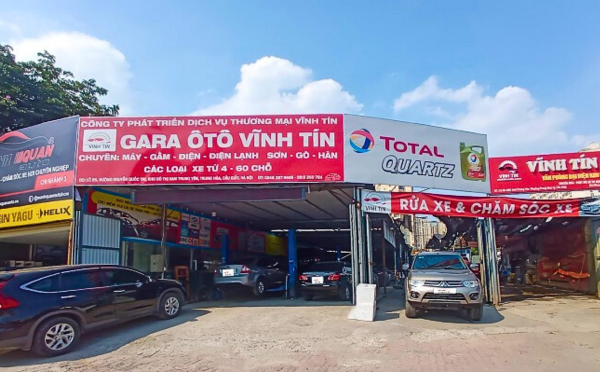 100 Mẫu bảng hiệu gara ô tô đẹp năm 2025
