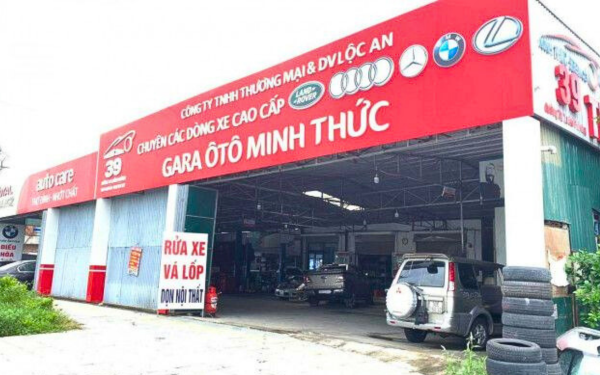 100 Mẫu bảng hiệu gara ô tô đẹp năm 2025