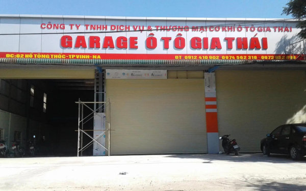 100 Mẫu bảng hiệu gara ô tô đẹp năm 2025