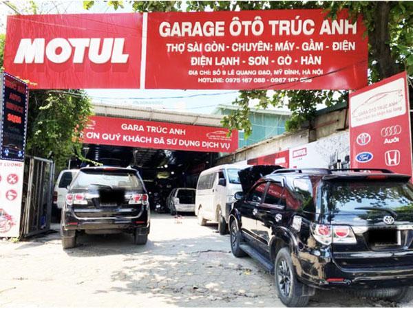 100 Mẫu bảng hiệu gara ô tô đẹp năm 2025