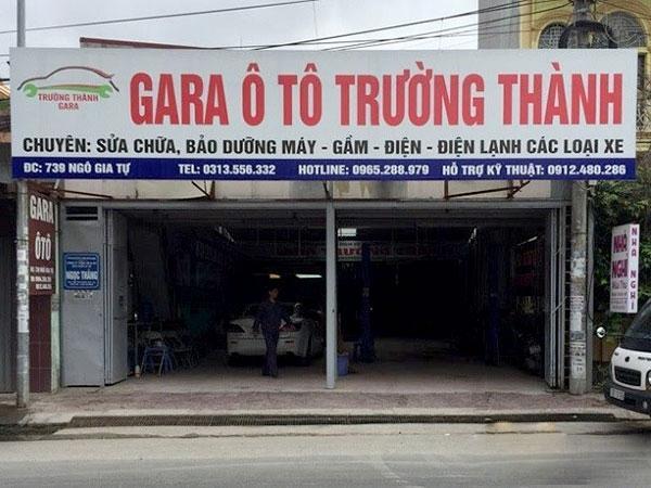 100 Mẫu bảng hiệu gara ô tô đẹp năm 2025