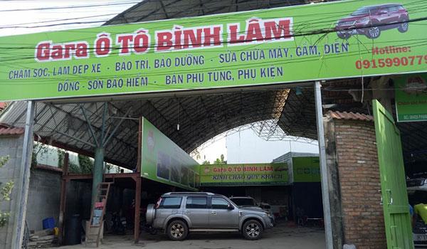 100 Mẫu bảng hiệu gara ô tô đẹp năm 2025