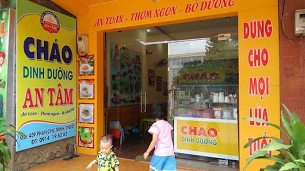 Mẫu bảng hiệu cháo dinh dưỡng nổi bật, ấn tượng và đẹp mắt