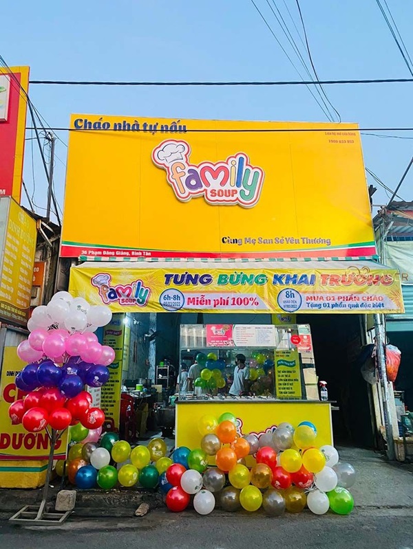 Mẫu bảng hiệu cháo dinh dưỡng nổi bật, ấn tượng và đẹp mắt