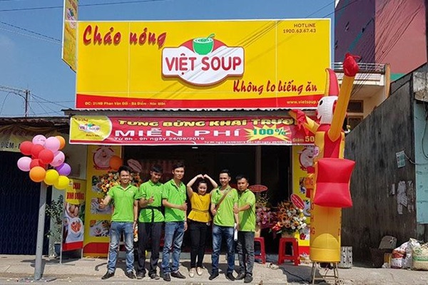Mẫu bảng hiệu cháo dinh dưỡng nổi bật, ấn tượng và đẹp mắt